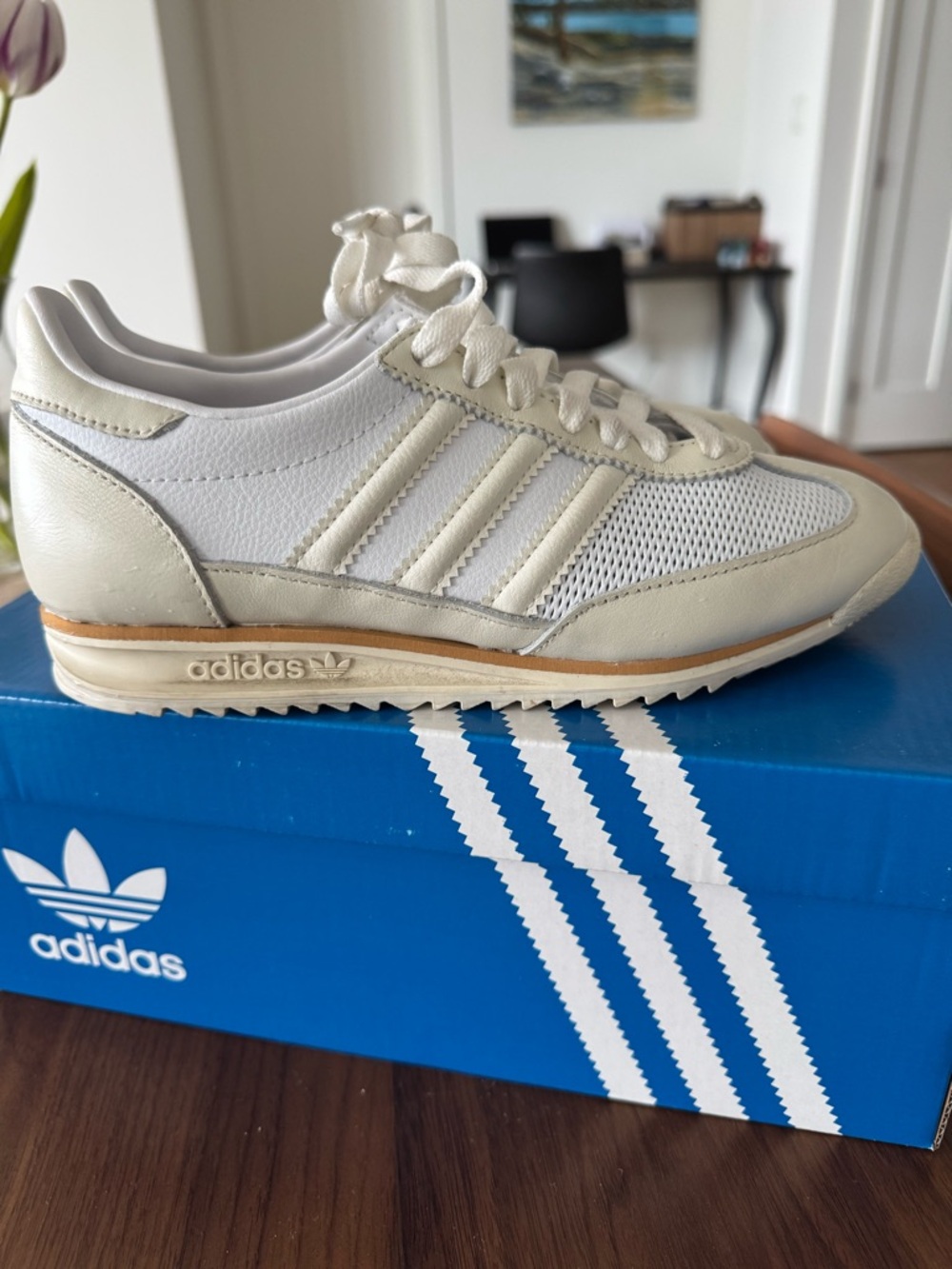 adidas SL 72 OG White Sneakers